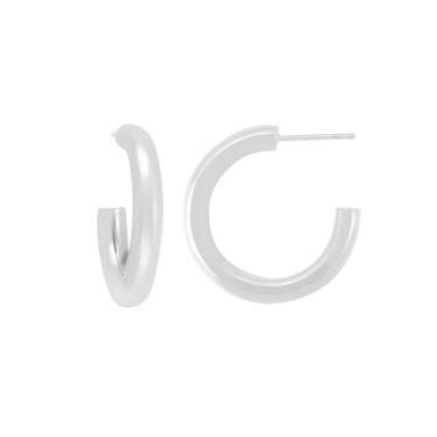 Thick 25mm Hoop on Post