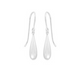 Solid Droplet Hook Earrings