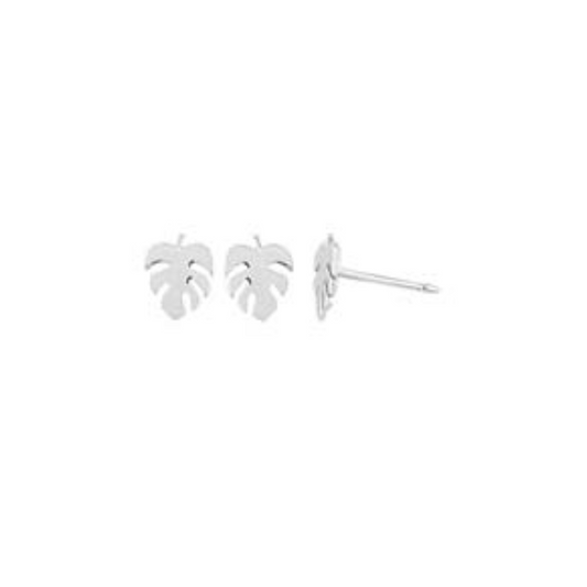 Monstera Studs