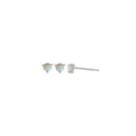 Opal 3mm Studs