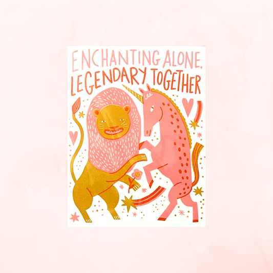 Enchanting Alone, Legendary Together Card