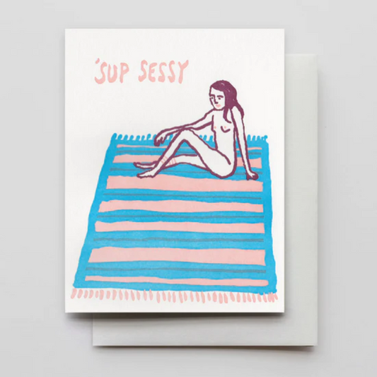 Sessy Lady Card