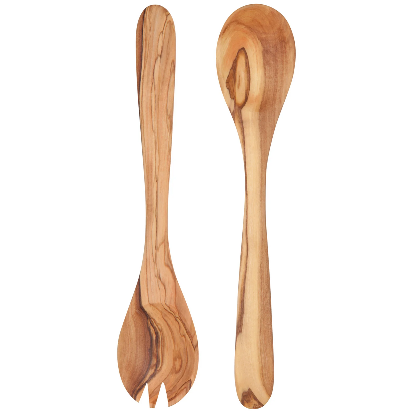 Olive Wood Salad Servers