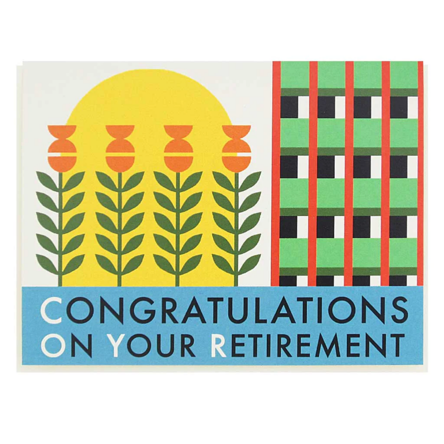 Geometric Retirement Card