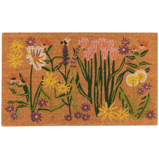 Bees and Blooms Doormat