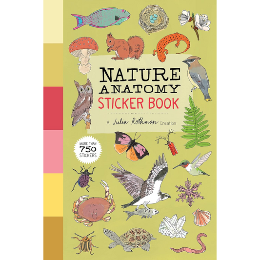 Nature Anatomy Sticker Book