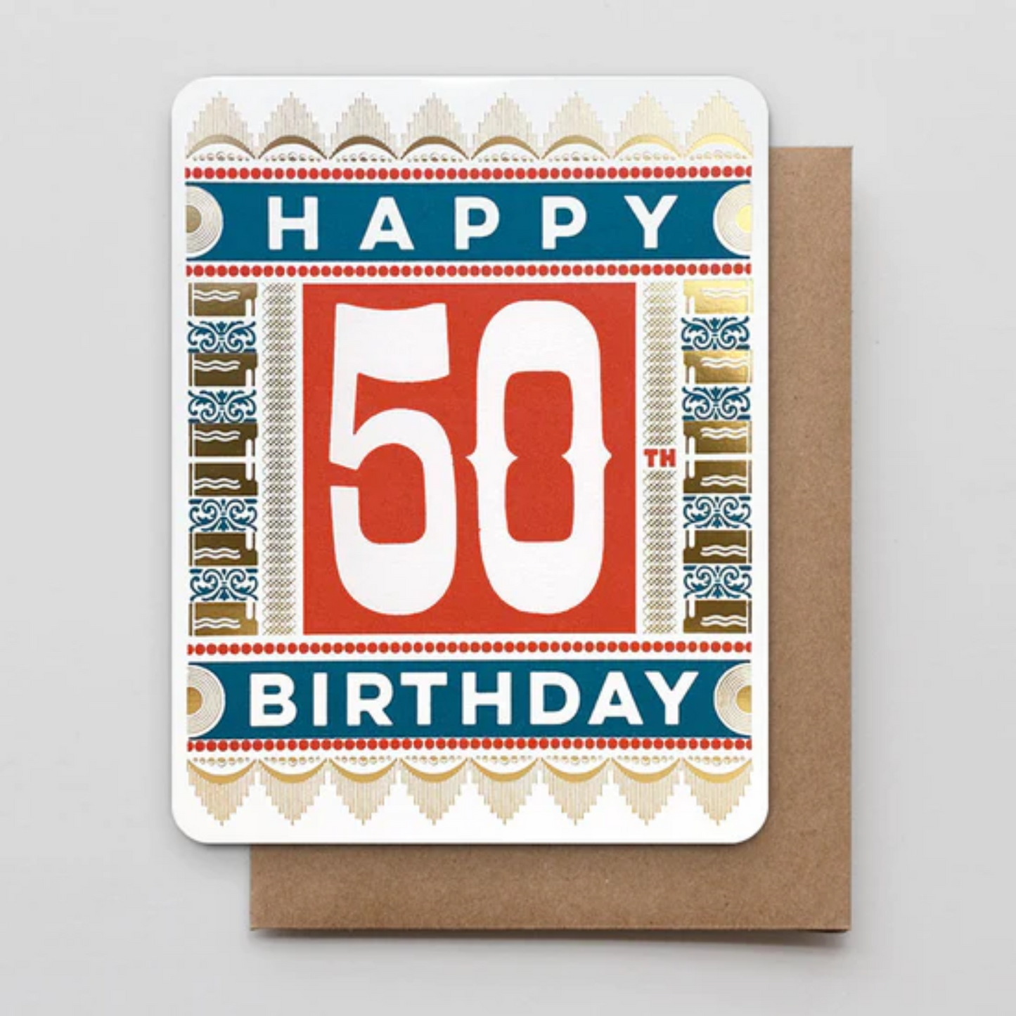 50th Birthday Card