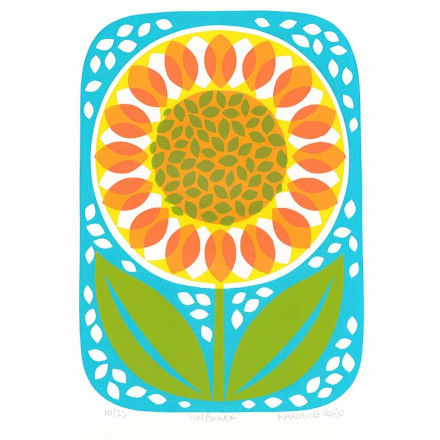 Sunflower Card