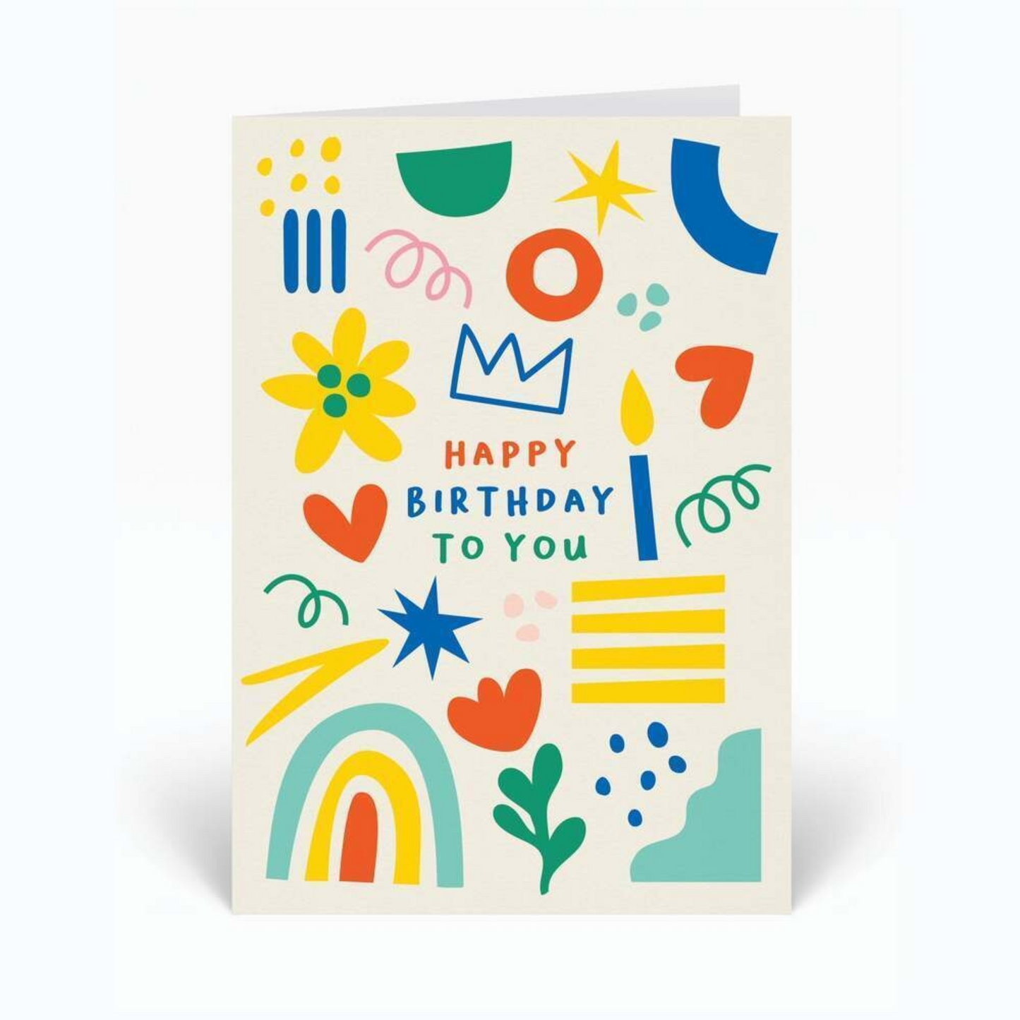 Happy Birthday Doodles Card