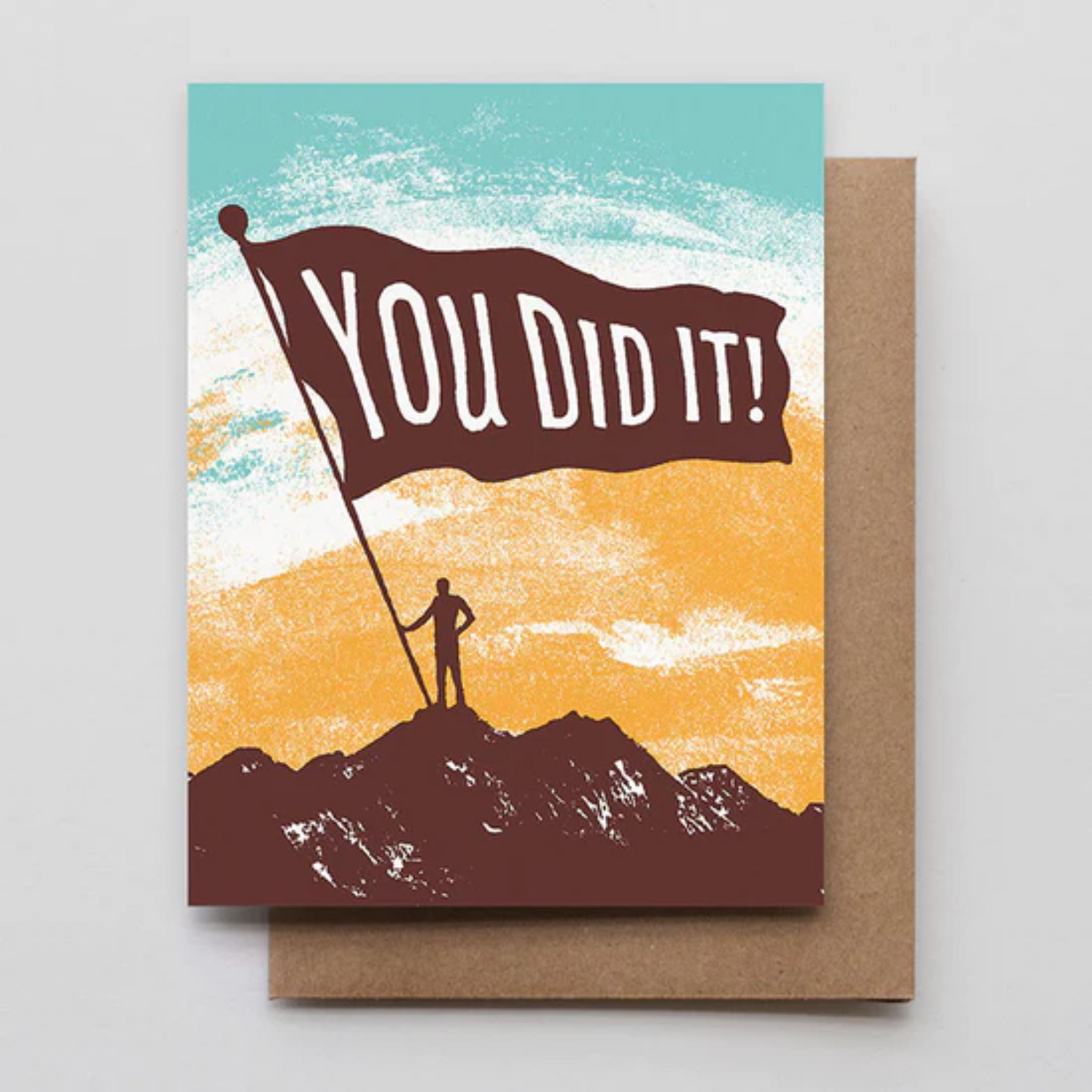 You Did It Mountain Grad Card