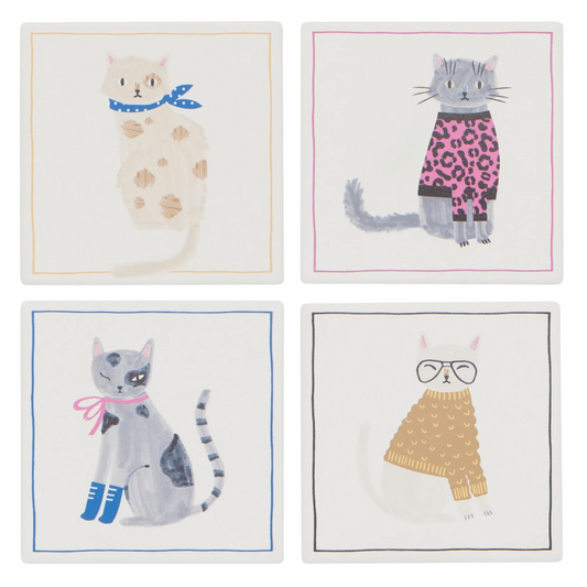Feline Fine Coasters