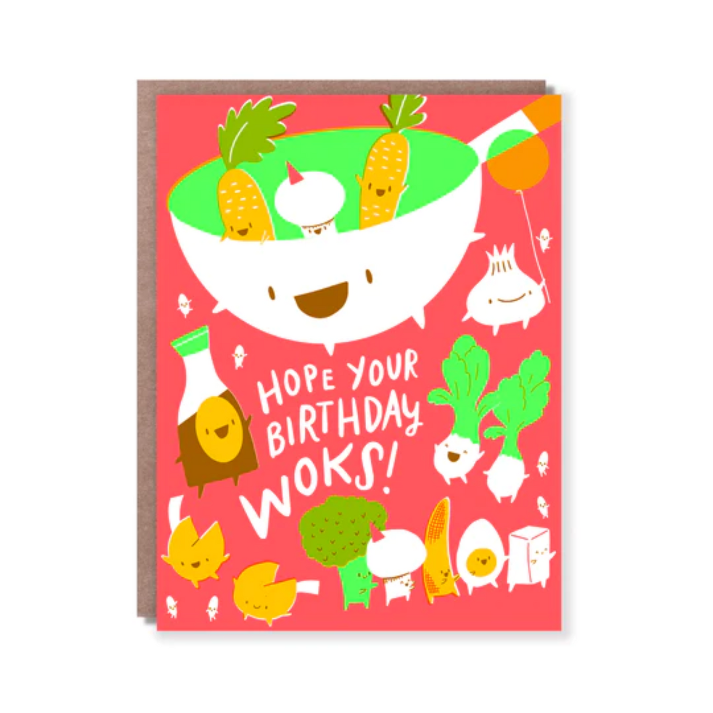 Wok Birthday Card