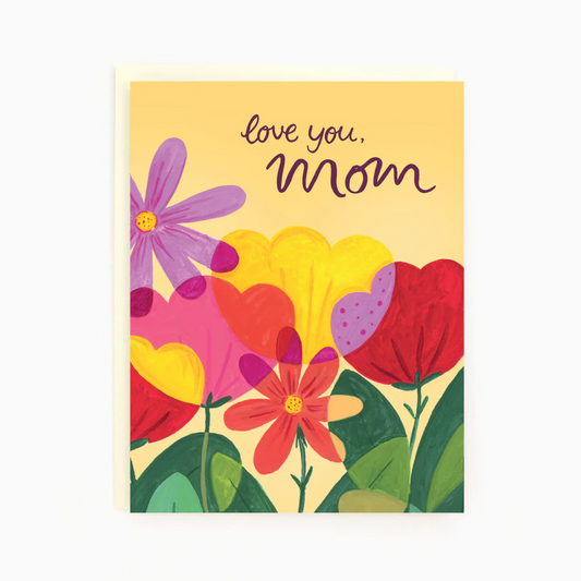 Mom Flower Bunch Card