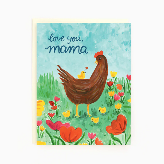 Mom & Chick Card