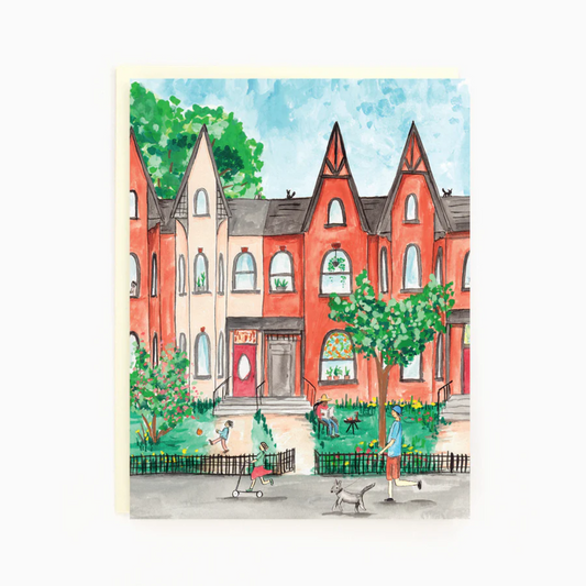 Toronto Cabbagetown Card