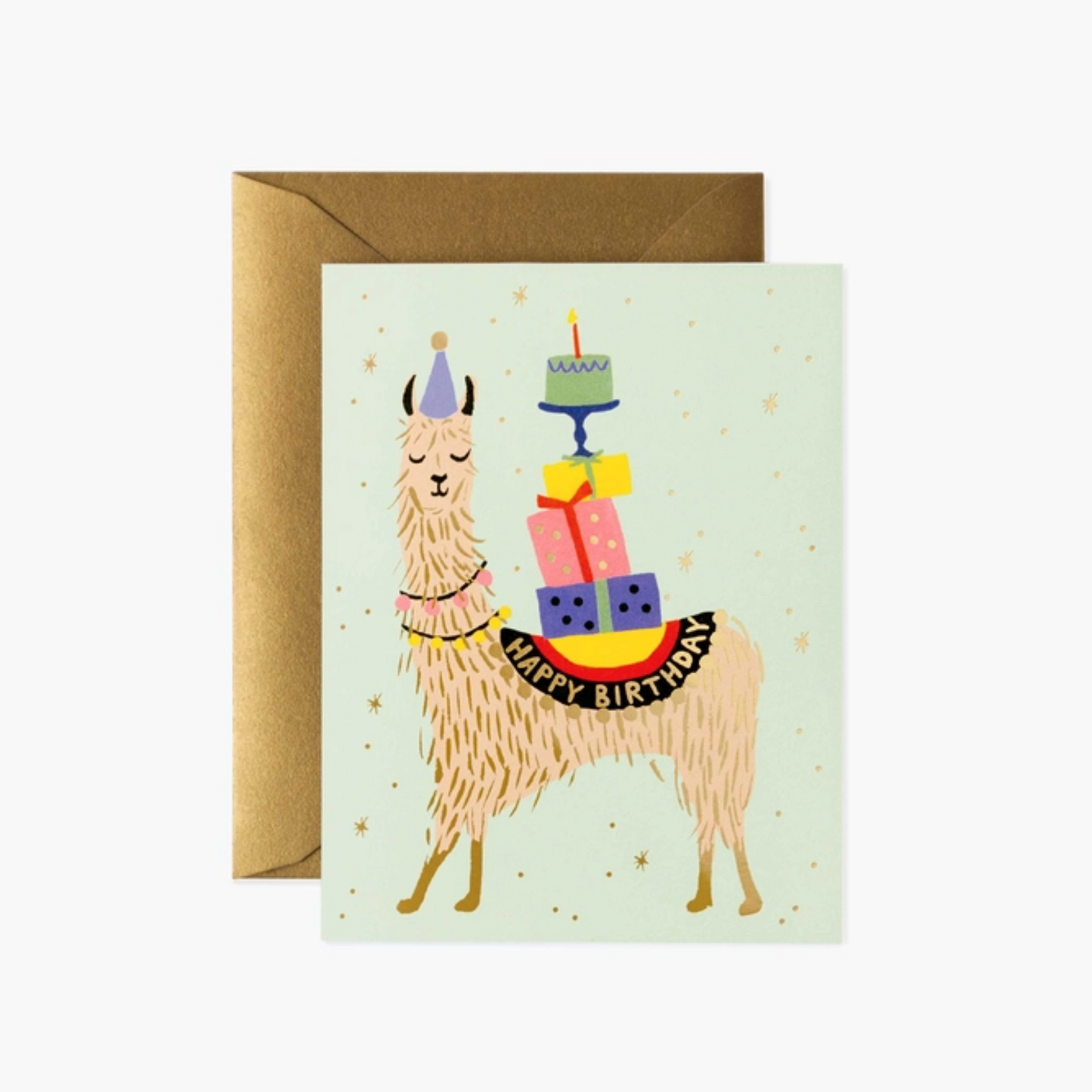 Llama Birthday Card