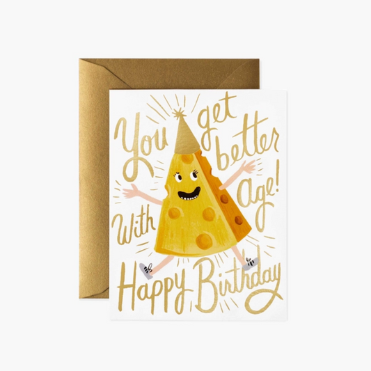 Better With Age Birthday Card