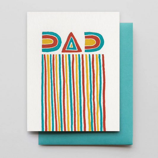 Dad Stripe Father's Day Card