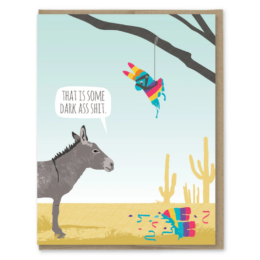 Donkey Birthday Card