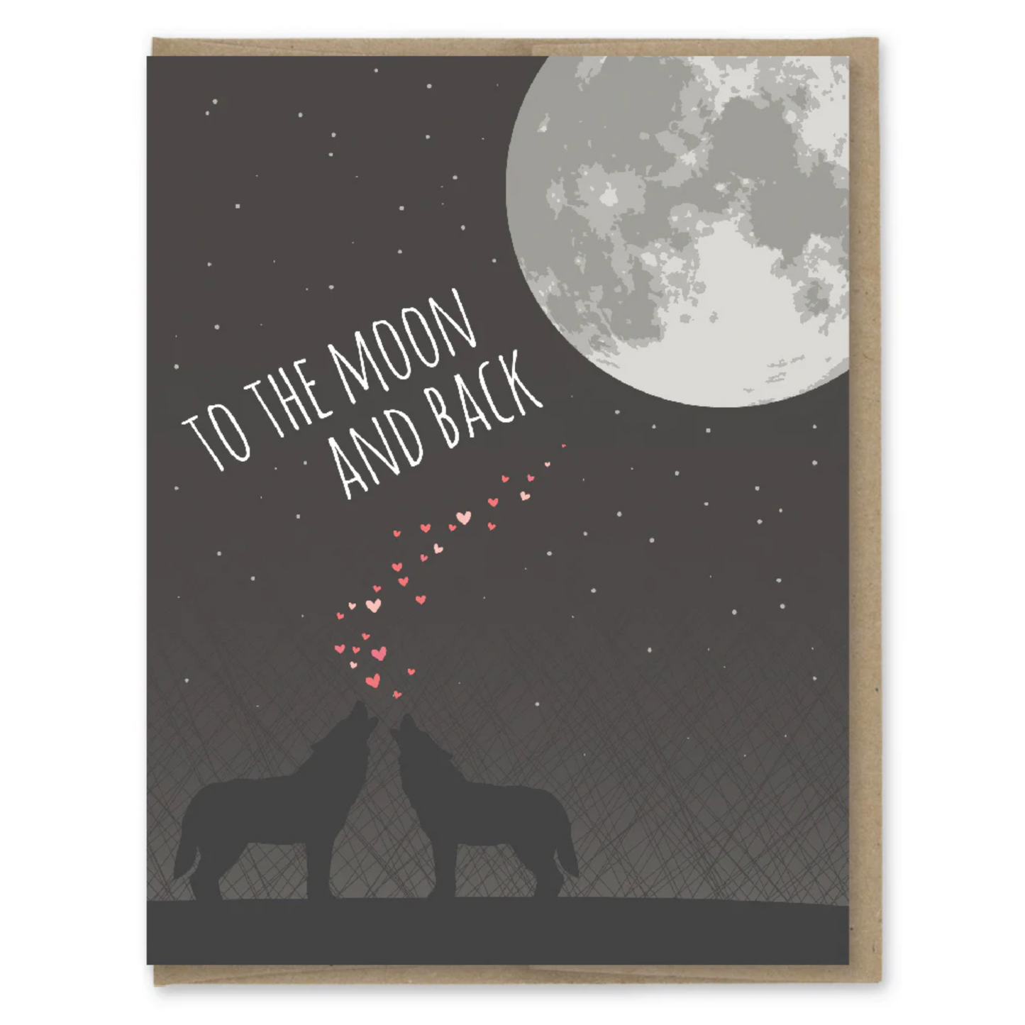 Moon and Back Card