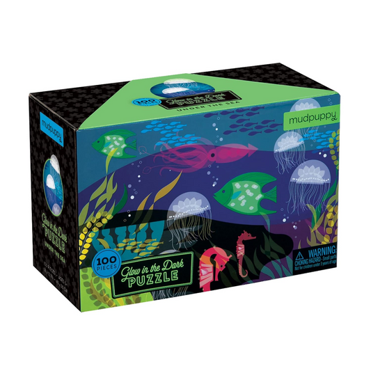 Under the Sea 100 Piece Glow In The Dark Puzzle