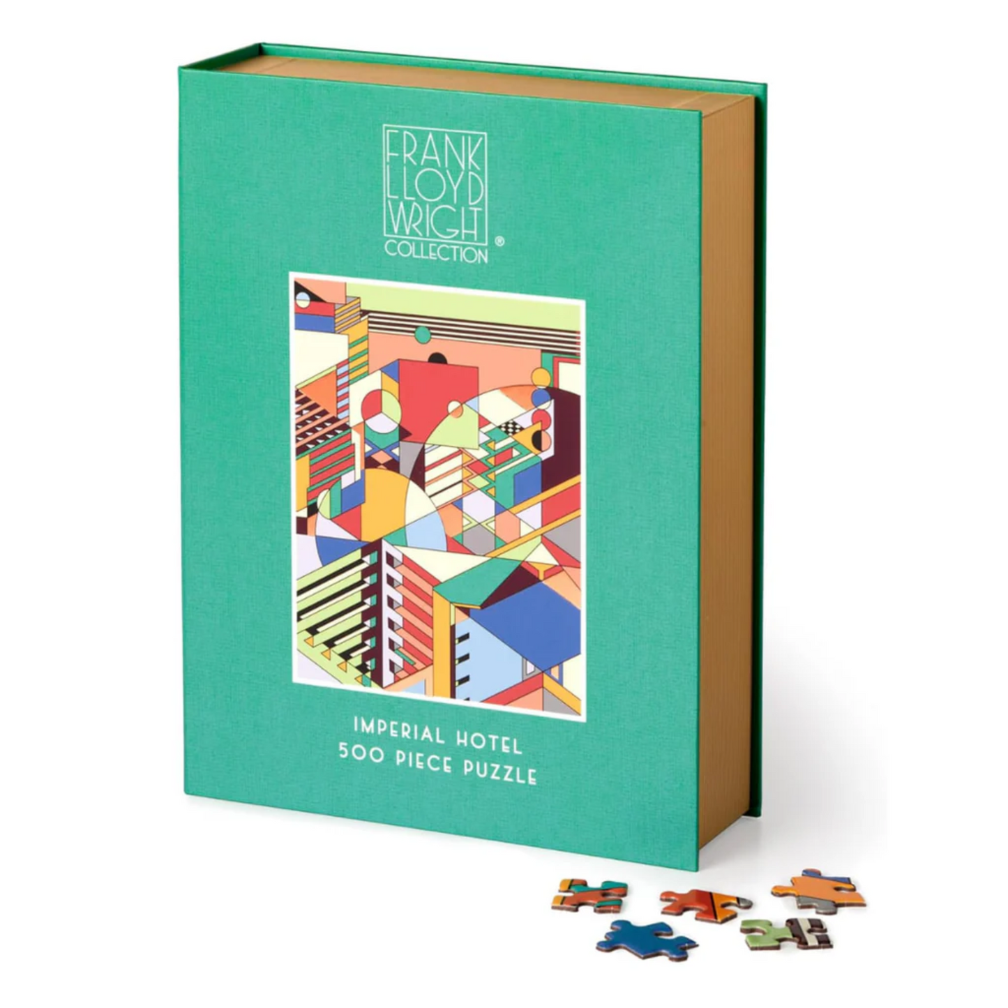 Frank Lloyd Wright Imperial Hotel 500 Piece Book Puzzle