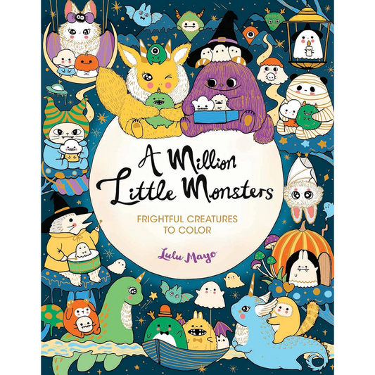 A Million Little Monsters: Frightful Creatures to Color