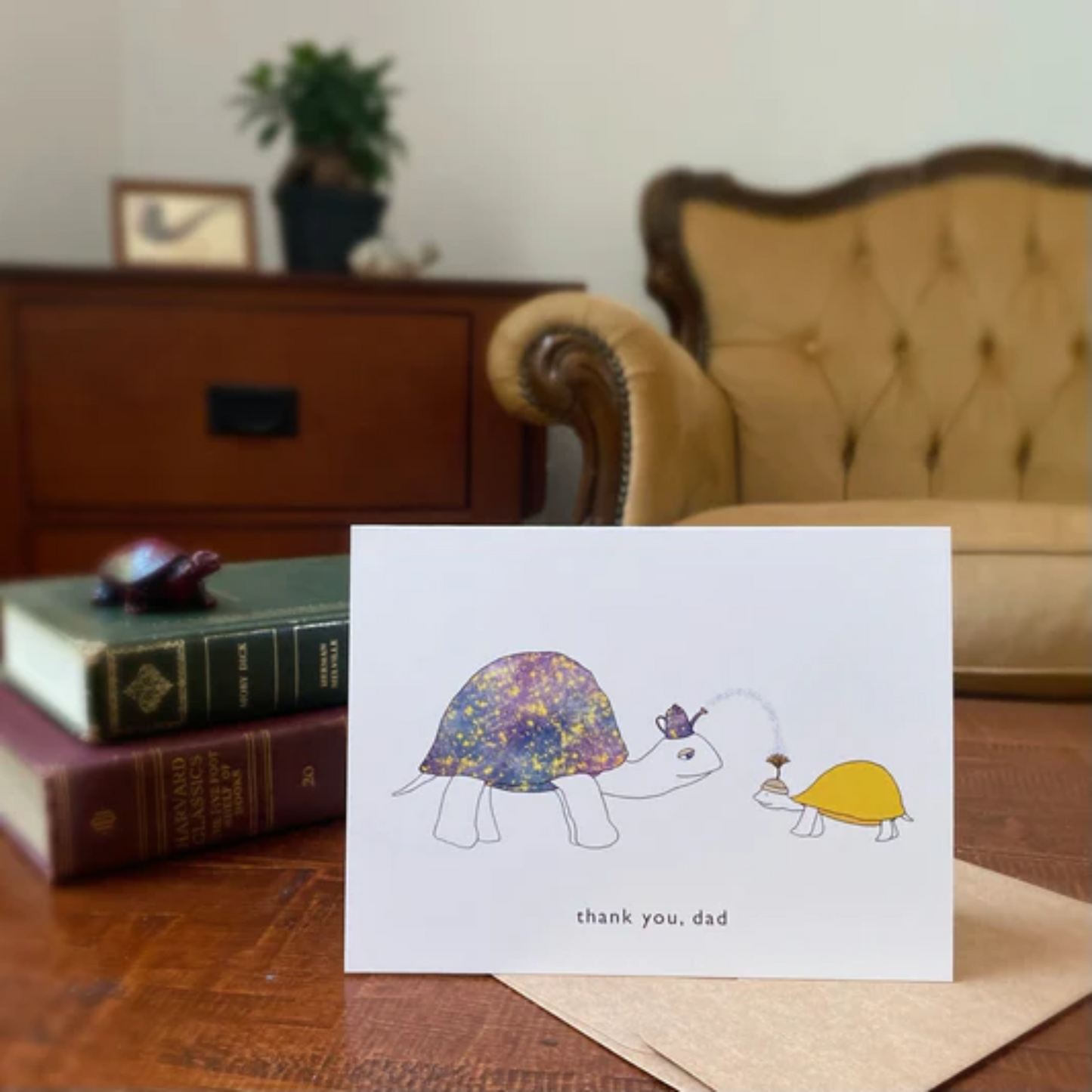 Thank You Turtles Father's Day Card
