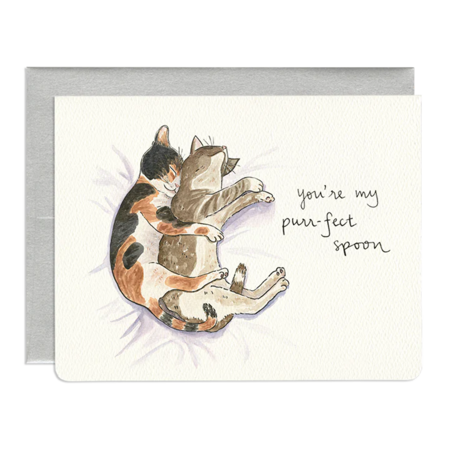 Purr-fect Spoon Card