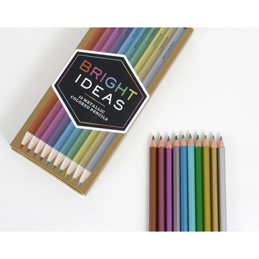 Bright Ideas: 10 Metallic Colored Pencils
