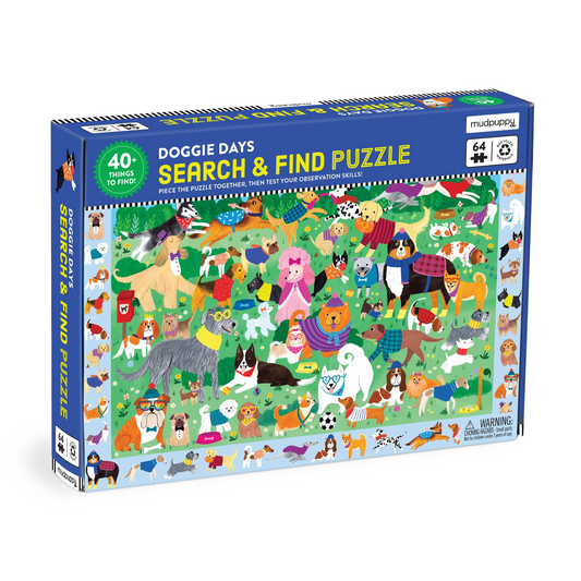 Doggie Days Search & Find Puzzle