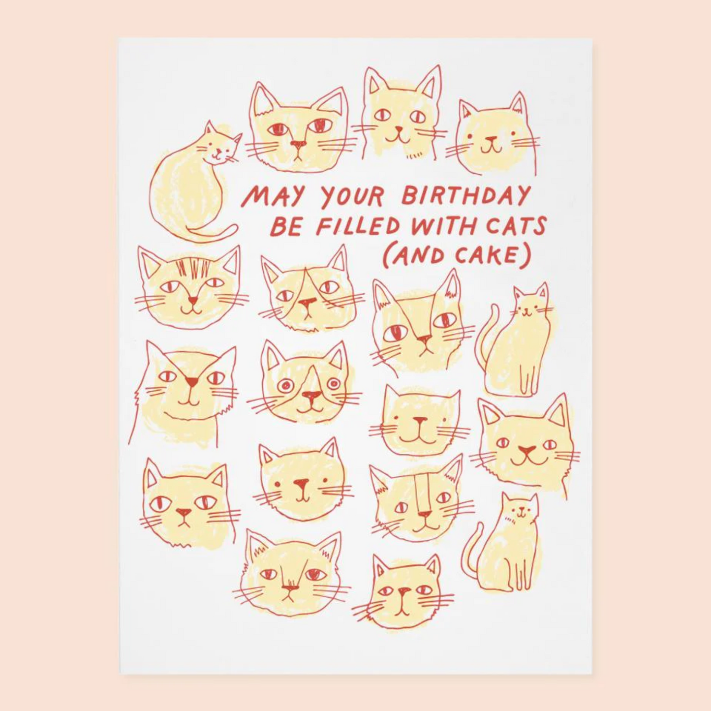 Cats and Cakes Bday Card