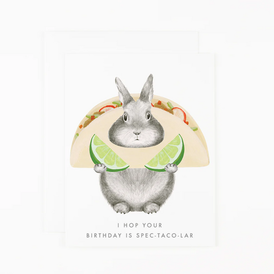 Spec-taco-lar Birthday Card