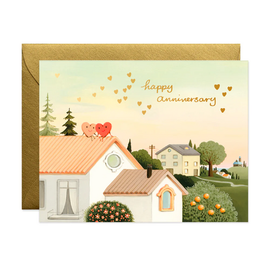 Anniversary Hearts Card
