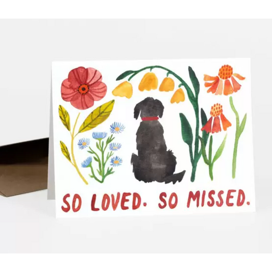 So Loved And So Missed Card