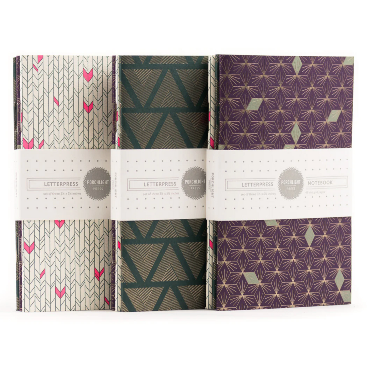 Graphic Series - Pocket Notebook (Set of 3)