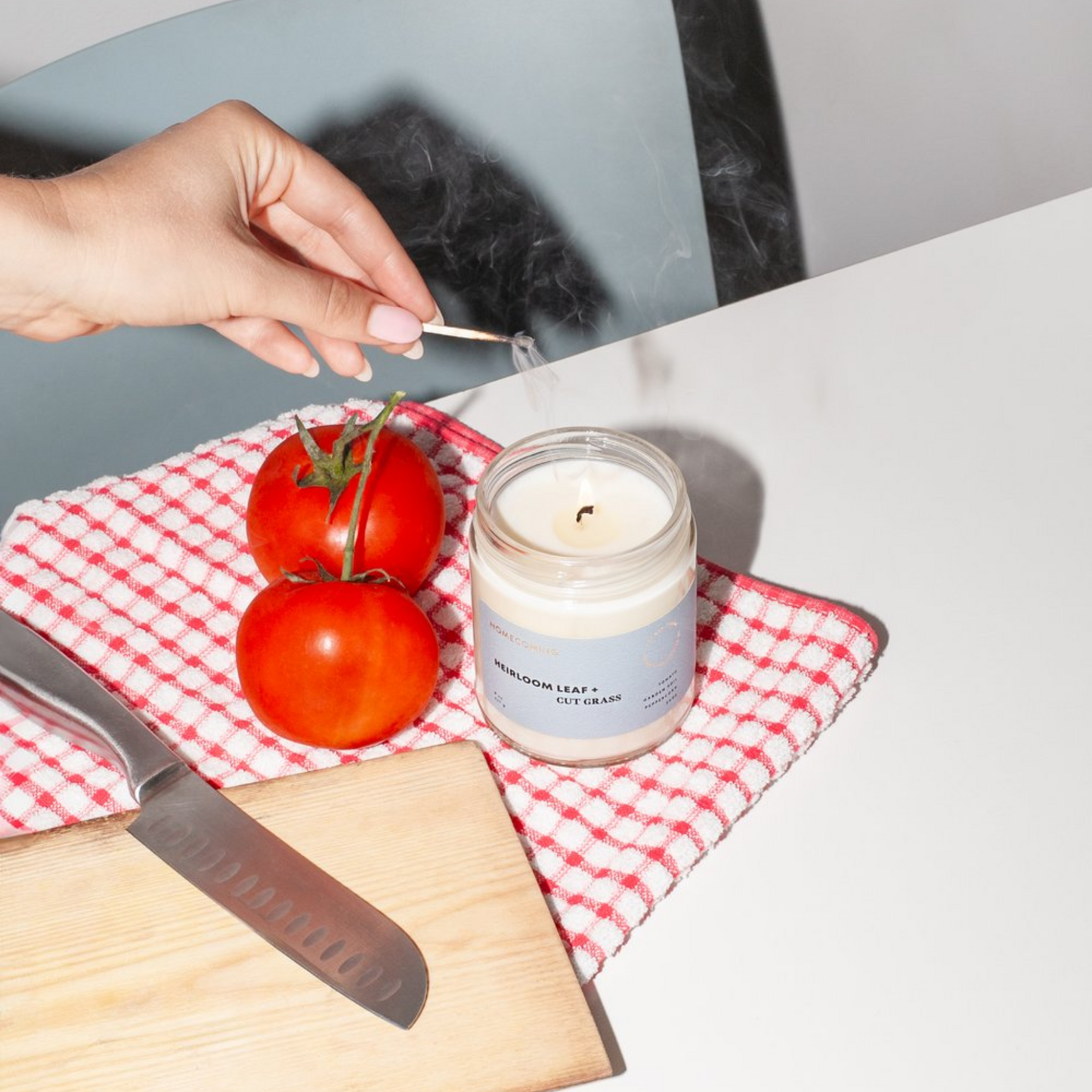 Heirloom Leaves + Cut Grass Candle