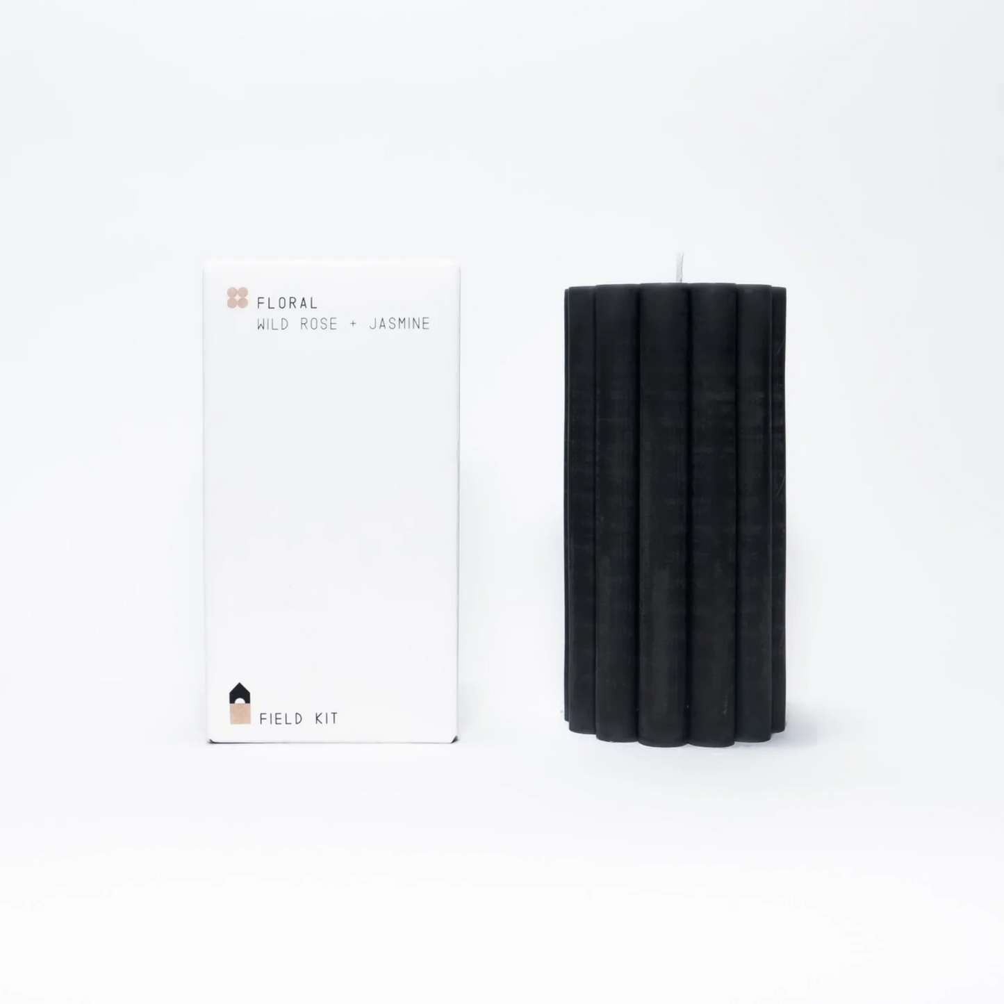 Floral Pillar Candle