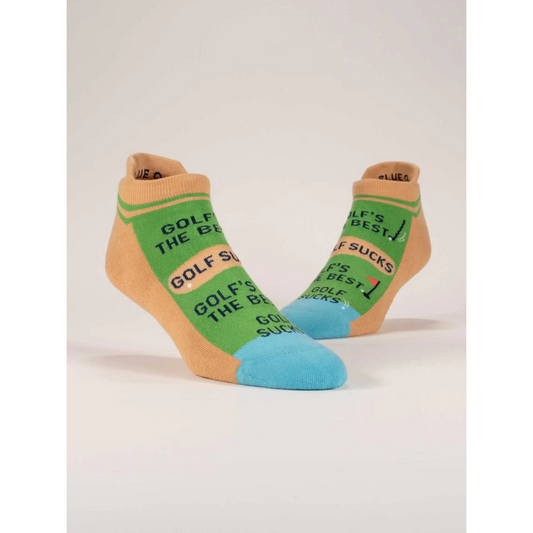 Golf's The Best. Golf Sucks. Sneaker Socks
