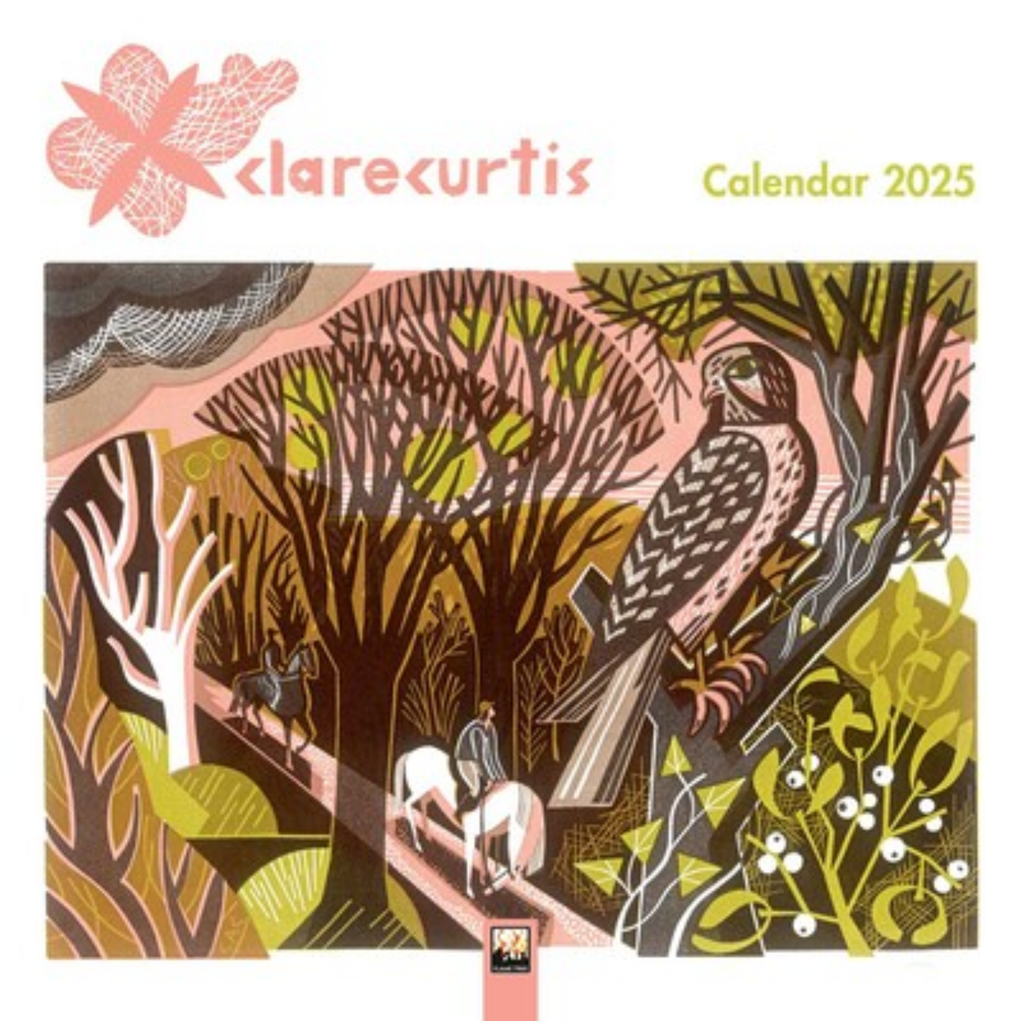 Clare Curtis Wall Calendar 2025