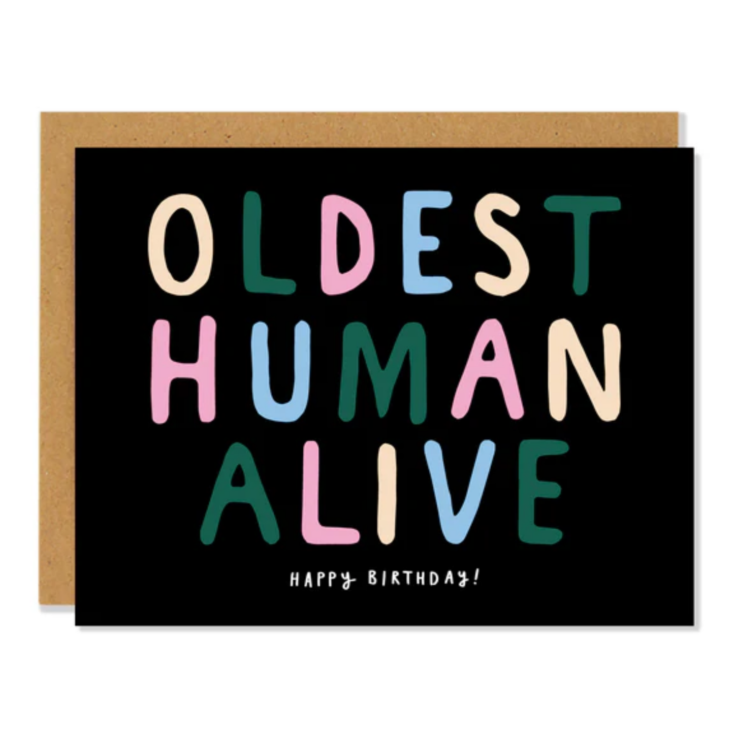 Oldest Human Alive Birthday Card