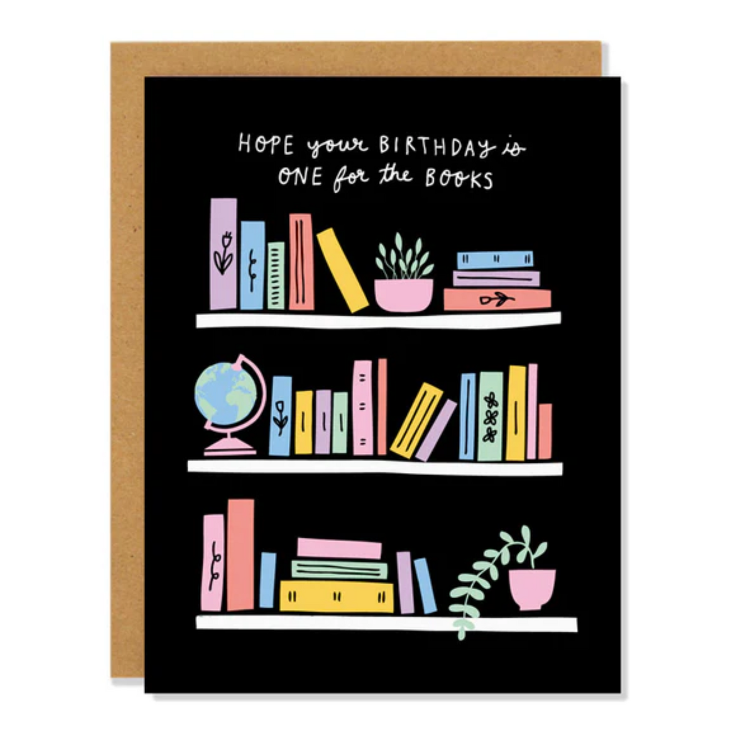 One For The Books Birthday Card