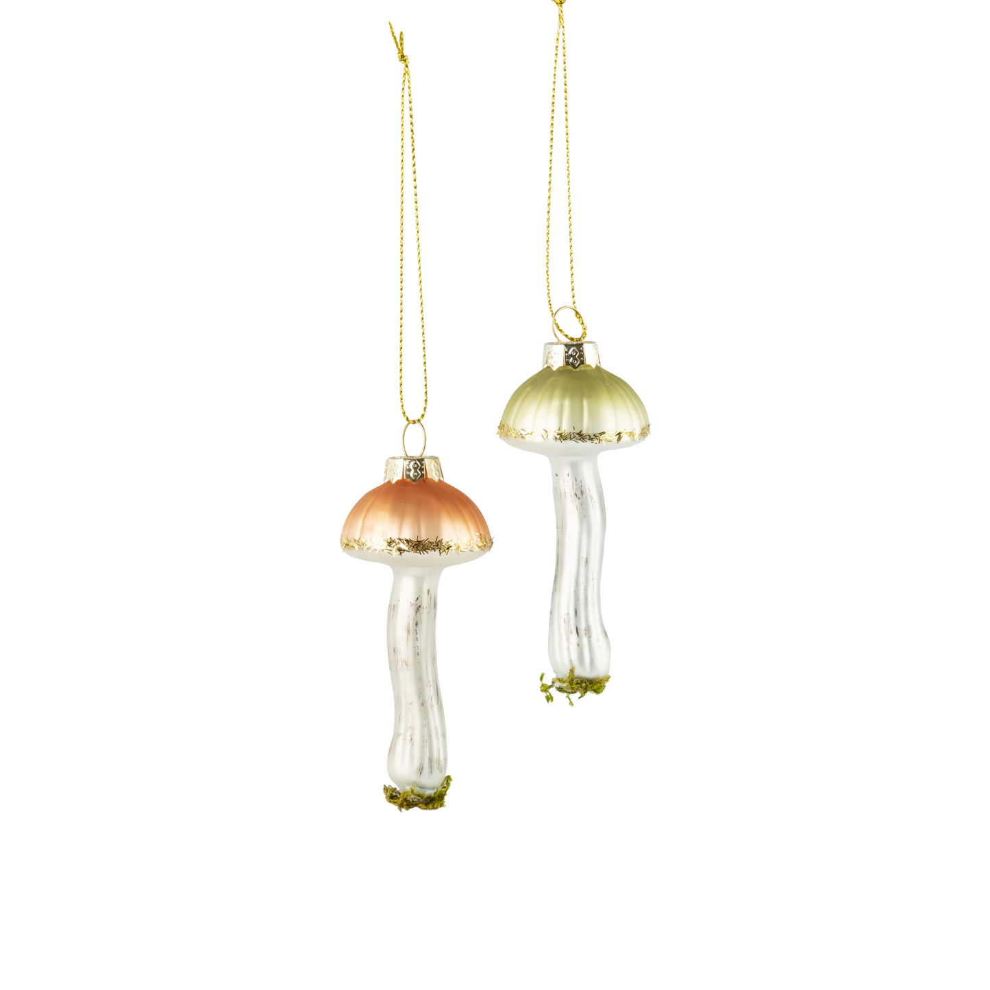 Mushroom Glass Ornament