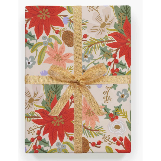 Holiday Rifle Paper Co 3-Sheet Gift Wrap Roll