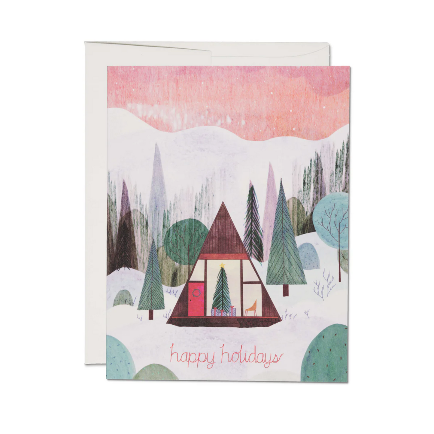 Modern Cabin Holiday Cards (Box Set)