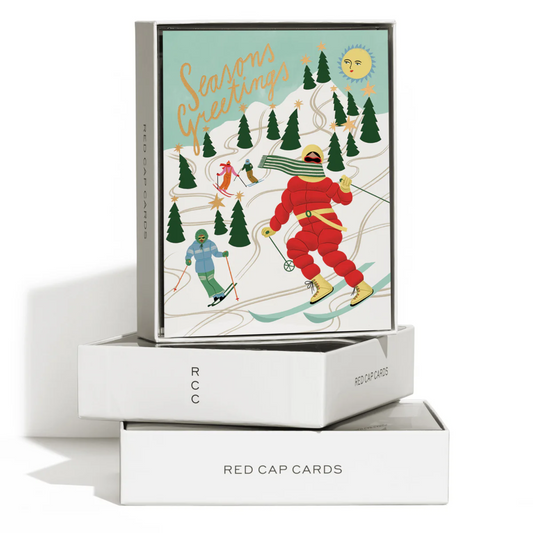 Snowy Slopes Holiday Cards (Box Set)