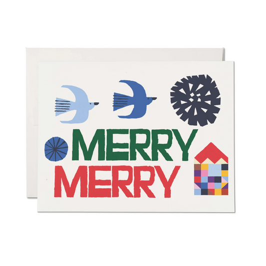 Merry Merry Holiday Card