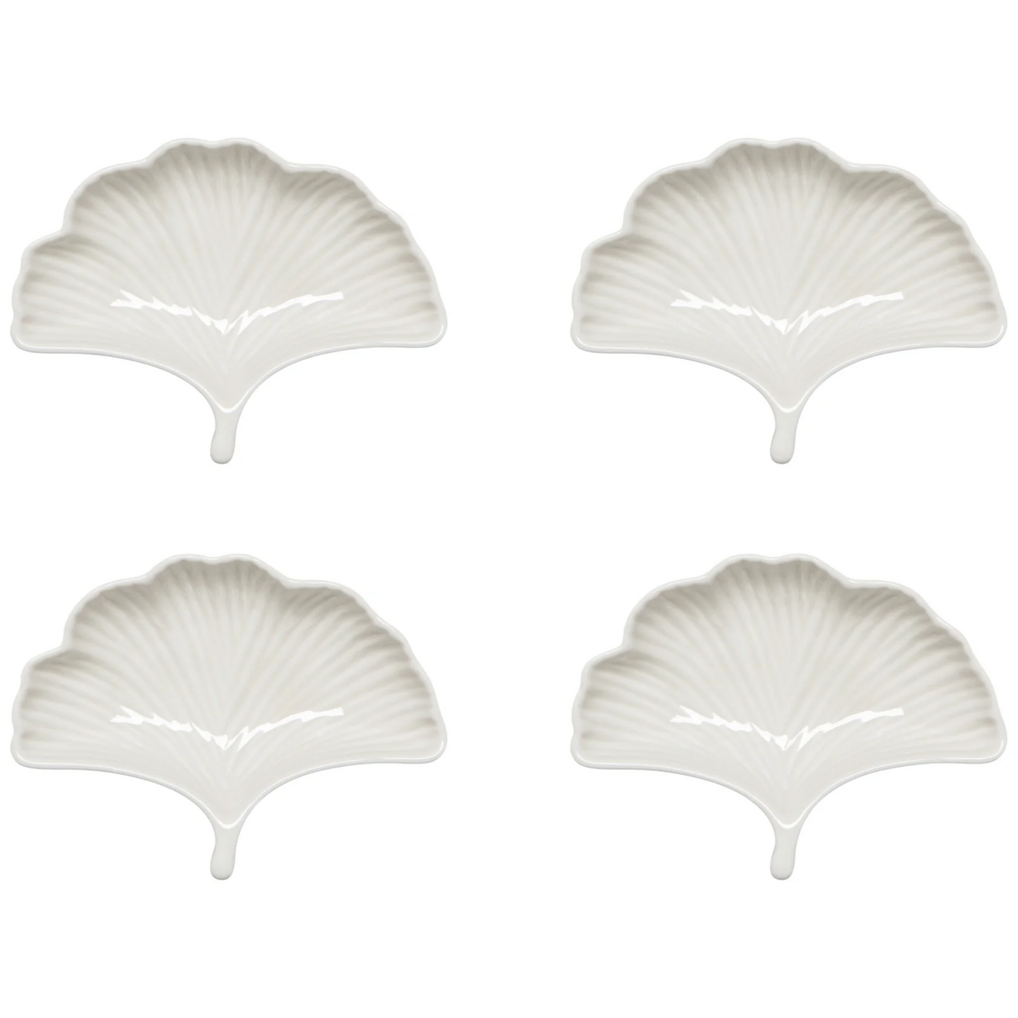 Ginkgo Dipping Dishes Set of 4