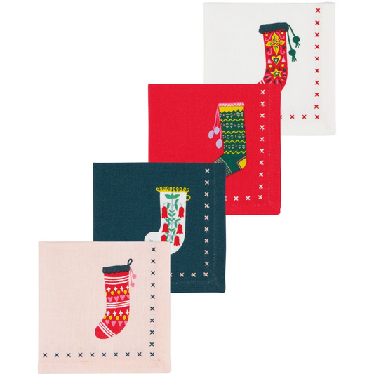 Winter Woolens Cocktail Napkins