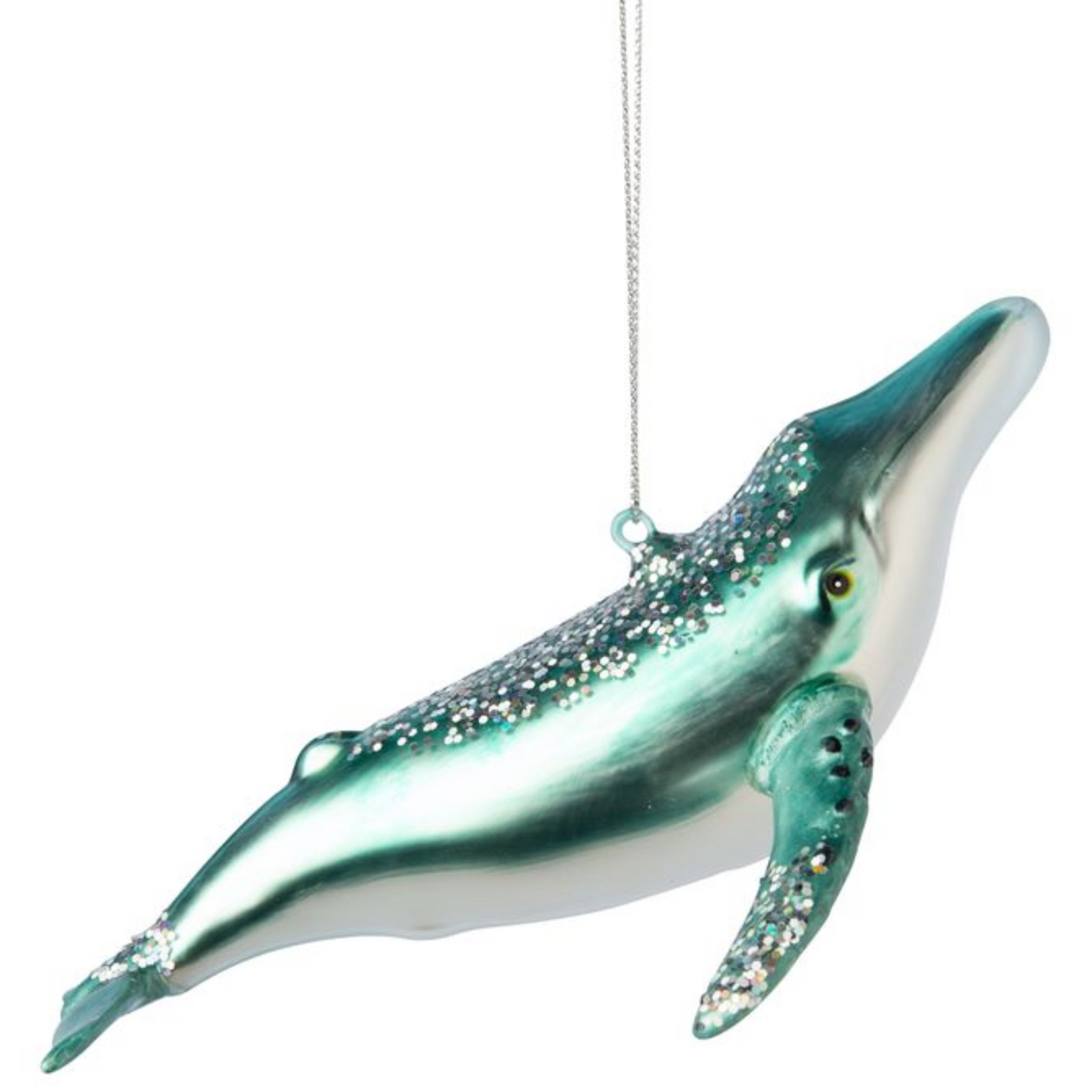 Sperm Whale Glass Ornament